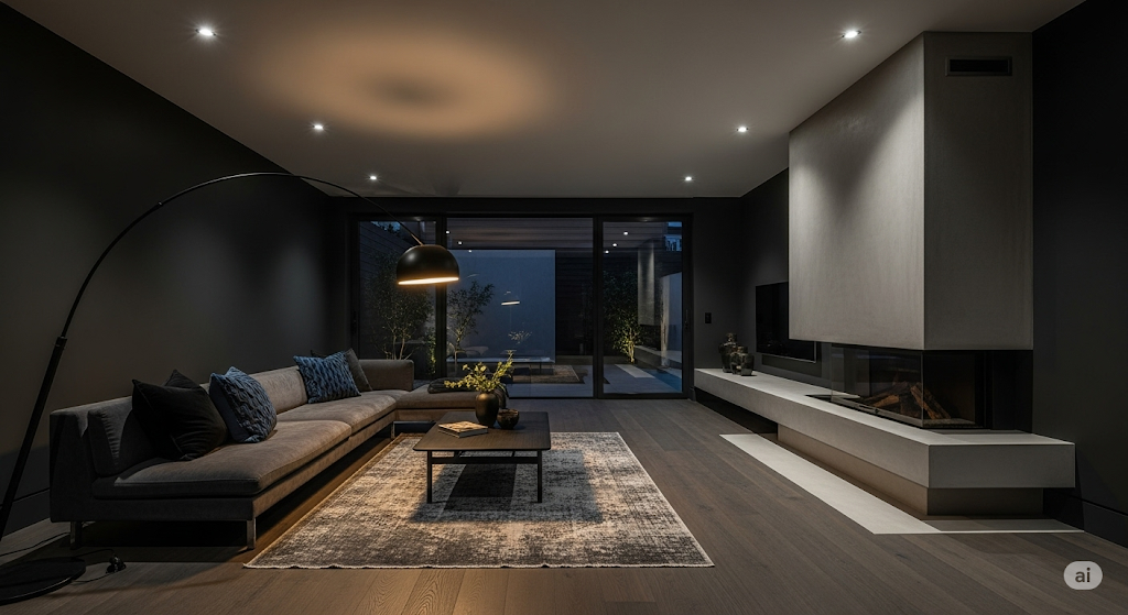 Dark aesthetic home maintenance